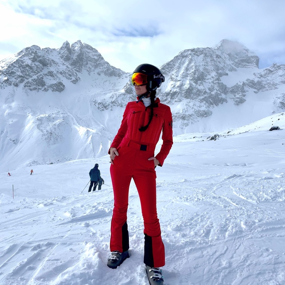 Perfect Moment Red Ski Jumpsuit